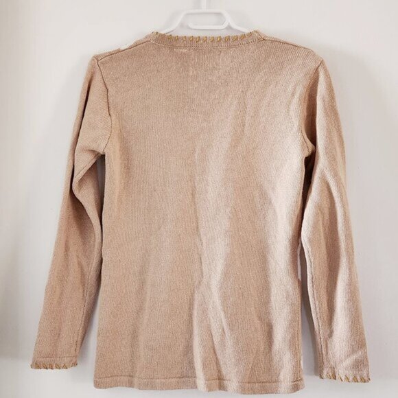 Storybook Knits Romantic Angels Cardigan Top Sweater XS b44 - Picture 6 of 6